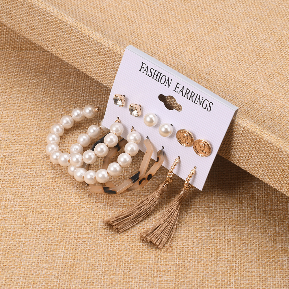 Tiny Pearl Hoop Earrings Set – Chapman Jewelry