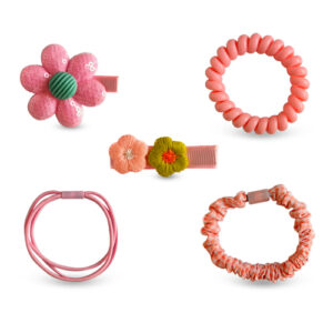 Pink Hair Accessory Set