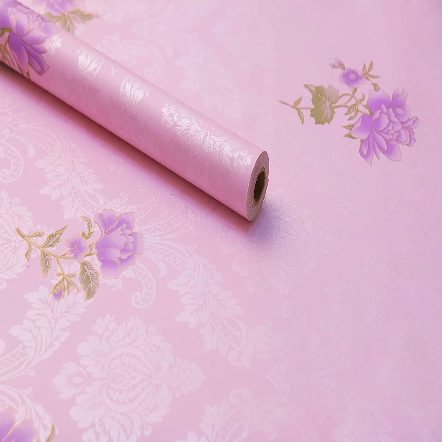Pink wallpaper  Ontrend hues add personality to your home