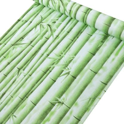 3D Green Bamboo Wallpaper