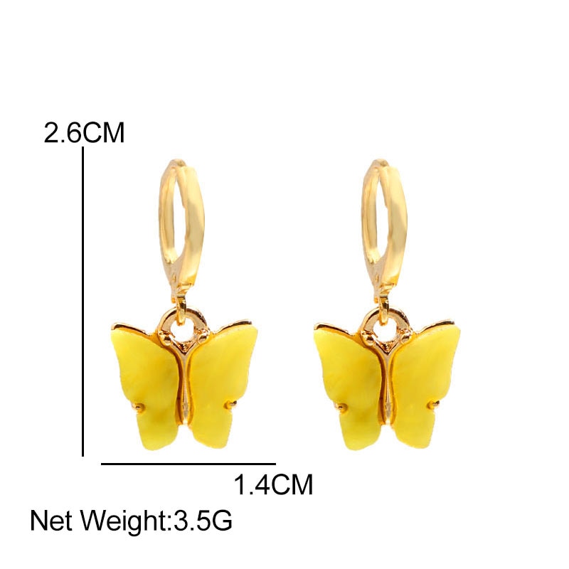 Butterfly earrings - GIA 4Cs
