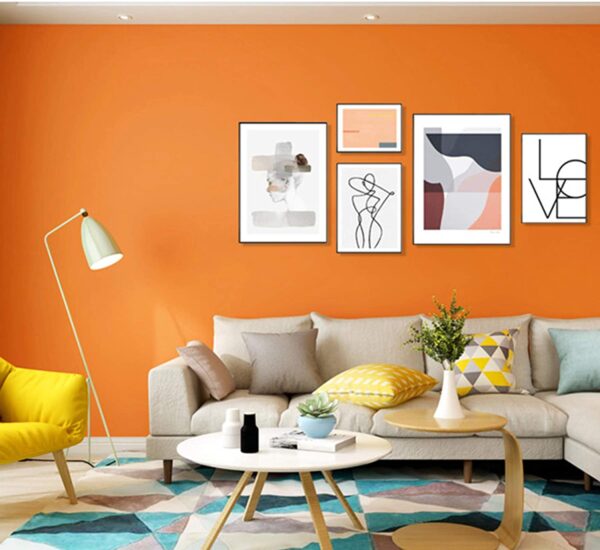 3D Orange Wallpaper