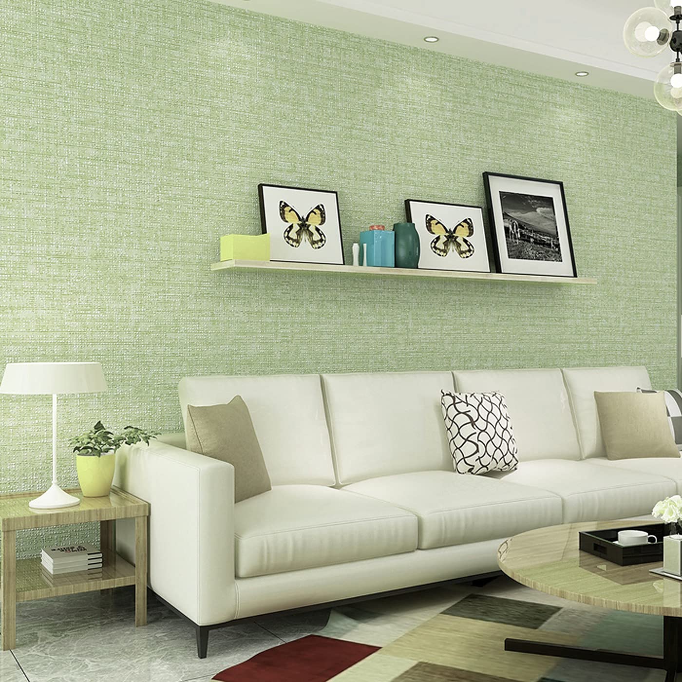Vymura Bellagio Floral Green Wallpaper | Fine Decor Wallpaper