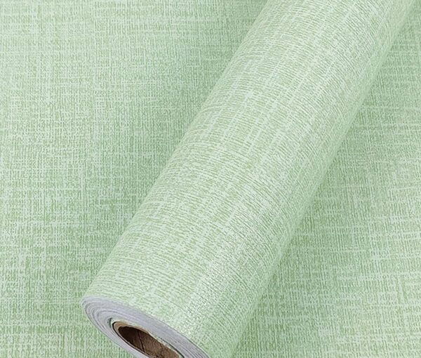Green Fabric Texture Wallpaper