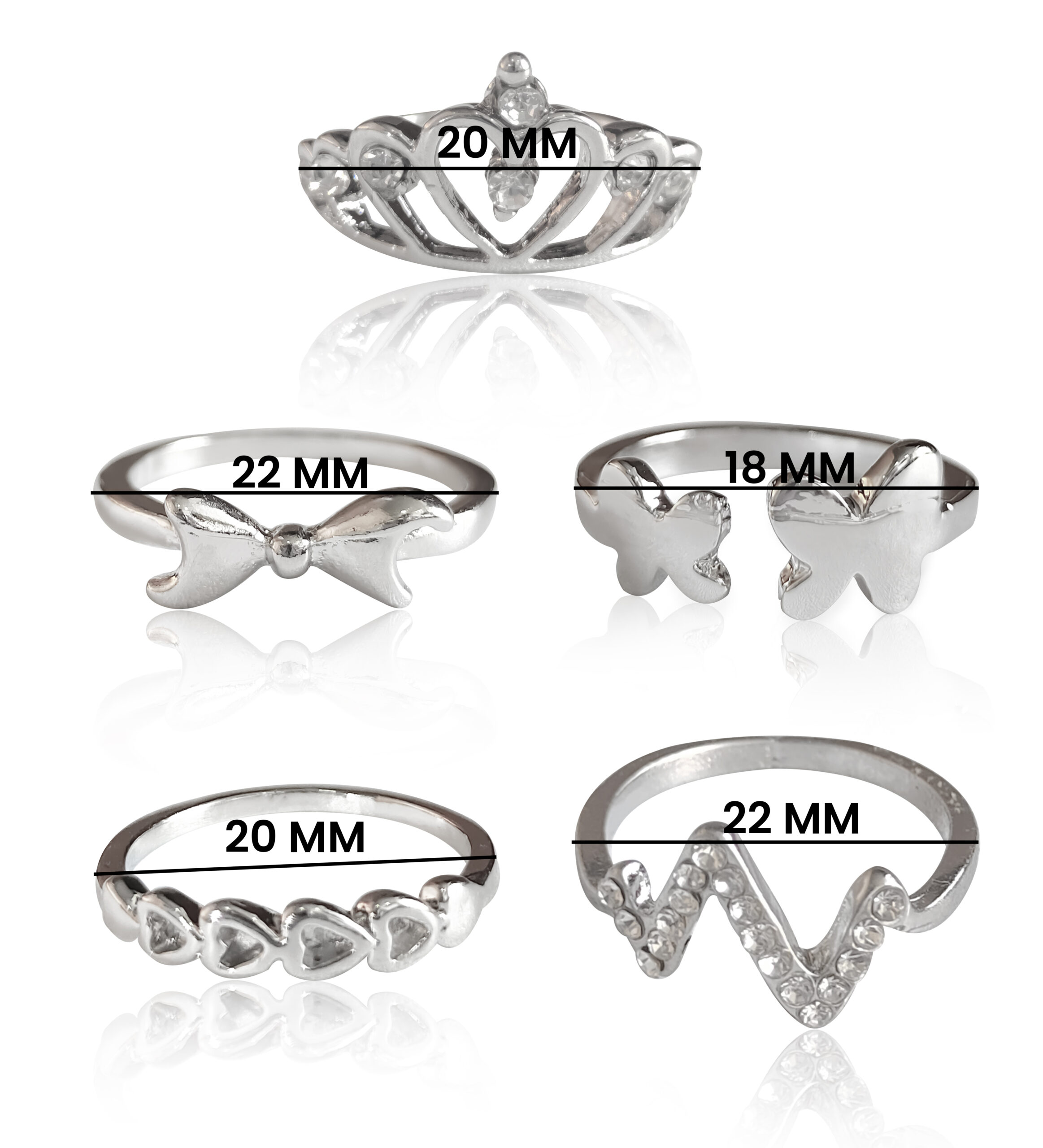 Buy Rings Online | Stylish Rings | Beautiful Rings For Girls